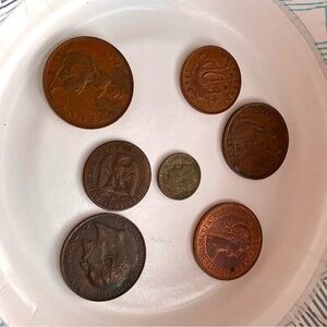 Vintage Collector coins OLD “1854”​